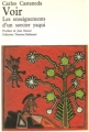 Couverture Voir : Les enseignements d'un sorcier yaqui Editions Gallimard  (Témoins) 1973