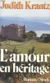 Couverture L'Amour en héritage Editions Stock 1984