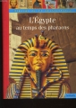 Couverture L'égypte au temps des pharaons Editions Nathan (Miroirs de la connaissance) 1997