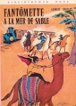 Couverture Fantômette à la Mer de Sable Editions Hachette (Bibliothèque Rose) 1971