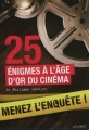 Couverture 25 énigmes à l'âge d'or du cinéma Editions Marabout 2012