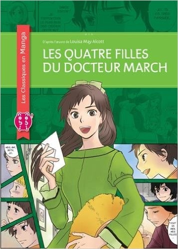 Couverture Les quatre filles du Docteur March (manga)