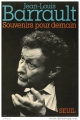 Couverture Souvenirs pour demain Editions Seuil 1971