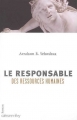 Couverture Le Responsable des ressources humaines Editions Calmann-Lévy 2005