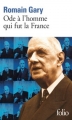 Couverture Ode à l'homme qui fut la France Editions Folio  2000