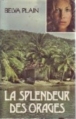 Couverture La splendeur des orages Editions France Loisirs 1984