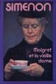Couverture Maigret et la vieille dame Editions France Loisirs 1980