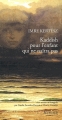 Couverture Kaddish pour l'enfant qui ne naîtra pas Editions Actes Sud 1995