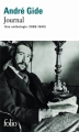 Couverture Journal : une anthologie (1889 - 1949) Editions Folio  2012