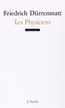 Couverture Les Physiciens Editions L'Arche 2015