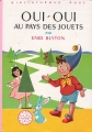 Couverture Oui-Oui au pays des jouets Editions Hachette (Bibliothèque Rose - Mini-rose) 1962