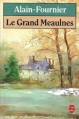 Couverture Le Grand Meaulnes Editions Le Livre de Poche 1986