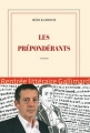 Couverture Les prépondérants Editions Gallimard  (Blanche) 2015