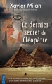 Couverture Le dernier secret de Cléopâtre Editions City (Poche) 2014