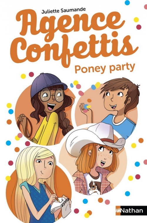 Couverture Agence Confettis, tome 4 : Poney Party