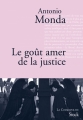 Couverture Le goût amer de la justice Editions Stock 2010