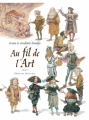 Couverture Au fil de l'art, tome 1 Editions Delcourt 2012