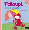 Couverture T'Choupi aime bien la pluie Editions Nathan 1997