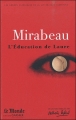 Couverture L'éducation de Laure Editions Le Monde 2010
