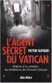 Couverture L'Agent secret du Vatican Editions Albin Michel 2004