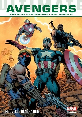 Couverture Ultimate Avengers, tome 1 : Nouvelle génération