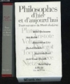 Couverture Philosophes d'hier et d'aujourd'hui Editions Flammarion (Le Monde de la philosophie) 2008