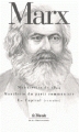 Couverture Manuscrits de 1844, Manifeste du parti communiste, Le capital (extraits) Editions Flammarion (Le Monde de la philosophie) 2008