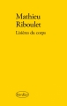 Couverture Lisières du corps Editions Verdier 2015