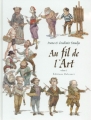 Couverture Au fil de L'art, tome 2 Editions Delcourt 2015
