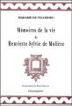 Couverture Mémoires de la vie de Henriette-Sylvie de Molière Editions Desjonquères 2003