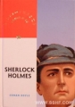 Couverture Sherlock Holmes Editions Nathan (Bibliothèque Rouge et or) 1995