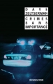 Couverture Crimes sans importance Editions Rivages (Noir) 2013