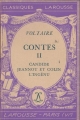 Couverture Contes, tome 2 : Candide, Jeannot et Colin, L'Ingénu Editions Larousse 1963