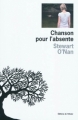 Couverture Chanson pour l'absente Editions de l'Olivier 2010