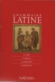 Couverture Grammaire Latine Editions Nathan 2002