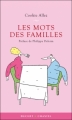 Couverture Les Mots des familles Editions Buchet / Chastel 2010