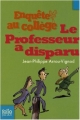 Couverture Le Professeur a disparu Editions Folio  (Junior) 2007