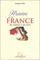 Couverture Histoire de la France : des origines à nos jours Editions Larousse (In Extenso) 2003