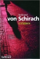 Couverture Crimes Editions Gallimard  (Du monde entier) 2011