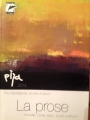 Couverture La prose, nouvelle, conte, lettre, prose poétique Editions de l'Hèbe 2014