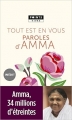 Couverture Tout est en vous : Paroles d'Amma Editions Points (Vivre) 2015