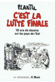 Couverture C'est la lutte finale : 10 ans de dessins sur les pays de l'Est Editions La Découverte / Le Monde 1990