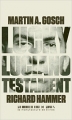 Couverture Lucky Luciano, Testament Editions La manufacture de livres 2014