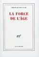 Couverture La force de l'âge Editions Gallimard  (Blanche) 1960