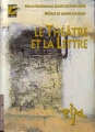 Couverture Le théâtre et la lettre Editions de l'Hèbe 2006