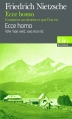 Couverture Ecce Homo Editions Folio  (Bilingue) 2012