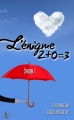 Couverture L'énigme 2 + 0 = 3, tome 1 Editions Sharon Kena (Romance) 2015