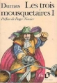 Couverture Les Trois Mousquetaires (2 tomes), tome 1 Editions Folio  1986