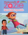 Couverture Mademoiselle Zazie : Sauvetage impossible Editions Nathan 2014