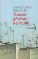 Couverture Théorie générale de l'oubli Editions Métailié 2014